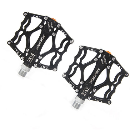 Bicycle Pedal Mountain Bike Aluminum Alloy Palin Pedal Non-Slip Bearing Pedal(901 Black) - Outdoor & Sports by buy2fix | Online Shopping UK | buy2fix
