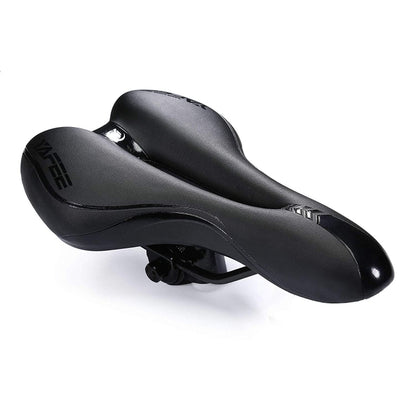 YAFEE YF-1034-3 Soft Mountain Bike Seat Mountain Bike Hollow Breathable Saddle Seat Cushion Bicycle Seat(Black) - Bicycle Saddle by YAFEE | Online Shopping UK | buy2fix