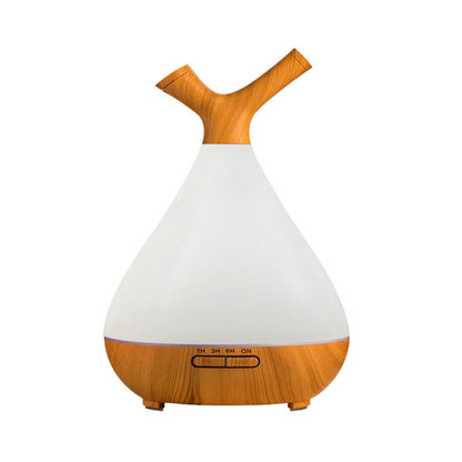 YCTA-008 Household Mute Small Wood Grain Colorful Light Aroma Diffuser Night Tree Air Humidifier, Product specifications: AU Plug(Light Wood Grain) - Home & Garden by buy2fix | Online Shopping UK | buy2fix