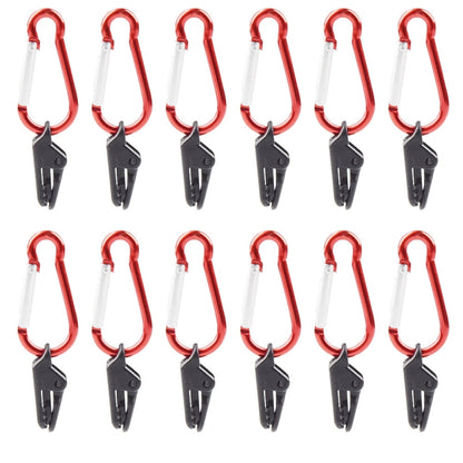 20 PCS Camping Tent Windproof Fixing Clip Outdoor Barbecue Canopy Tarp Fixed Pull Point Clip - Tents & Accessories by buy2fix | Online Shopping UK | buy2fix