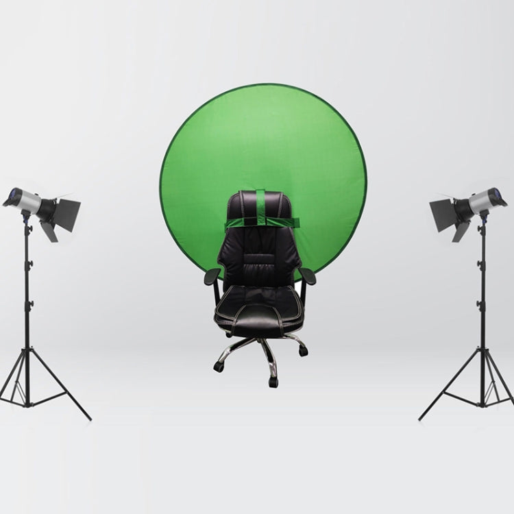 75cm EY-068 Green Background Cloth Folding ID Photo Green Screen Video Backdrop Board For E-Sports Chair - Camera Accessories by buy2fix | Online Shopping UK | buy2fix