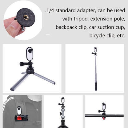 Sunnylife for Insta360 GO / DJI Osmo Action / GoPro Mount Bracket Stabilizer Aluminum Alloy Mini Tripod - DJI & GoPro Accessories by Sunnylife | Online Shopping UK | buy2fix