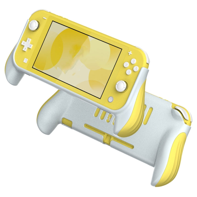 2 PCS Gamepad Grip Cover Case For Nintendo Switch Lite(Yellow) - Cases by buy2fix | Online Shopping UK | buy2fix