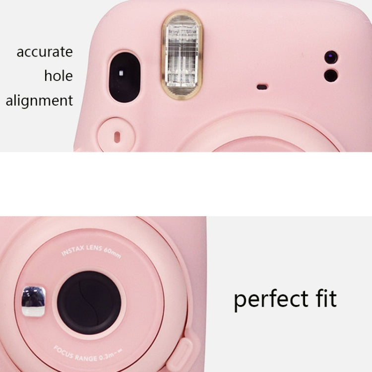 Camera Jelly Color Silicone Protective Cover For Fujifilm Instax mini 11(Pink) - Camera Accessories by buy2fix | Online Shopping UK | buy2fix