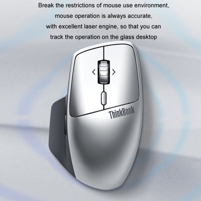 Lenovo ThinkBook Bluetooth Wireless Dual Mode Interactive Design Mouse(Creator) - Wireless Mice by Lenovo | Online Shopping UK | buy2fix