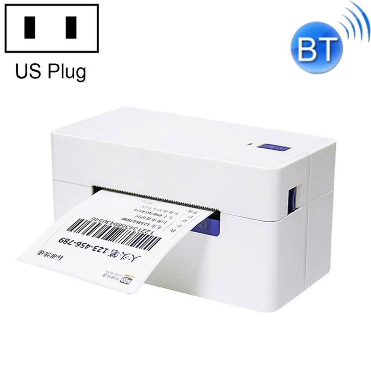 QIRUI 104mm Express Order Printer Thermal Self-adhesive Label Printer, Style:QR-488BT(US Plug) - Consumer Electronics by buy2fix | Online Shopping UK | buy2fix