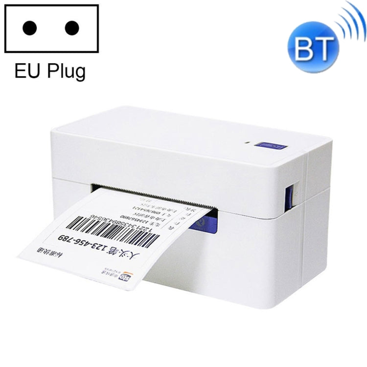 QIRUI 104mm Express Order Printer Thermal Self-adhesive Label Printer, Style:QR-488BT(EU Plug) - Consumer Electronics by buy2fix | Online Shopping UK | buy2fix