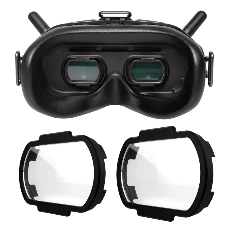 Sunnylife FV-Q9334 2 PCS Myopia Lens Nearsighted Corrective Aspherical Lens for DJI FPV Goggles V2, Colour: 400 Degree - Lens Accessories by Sunnylife | Online Shopping UK | buy2fix