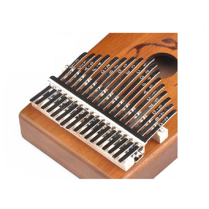 17-Tone Beginner Finger Piano Deer Head Kalimba Thumb Piano(Retro Kit) - Keyboard Instruments by buy2fix | Online Shopping UK | buy2fix