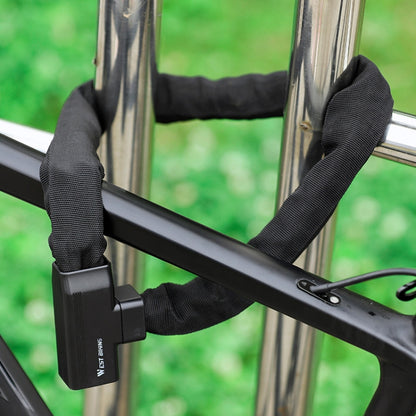 WEST BIKING YP0705064 Bicycle Chain Lock Anti-Drill Lock Core Riding Anti-Theft Lock(Black) - Bicycle Locks & Bicycle Pumps by WEST BIKING | Online Shopping UK | buy2fix