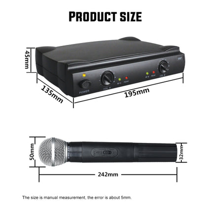 MV-58 K Song Handheld Wireless Microphone 1 In 2 - Consumer Electronics by buy2fix | Online Shopping UK | buy2fix