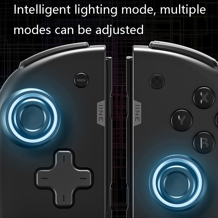 IINE Wireless Bluetooth Gamepad Wake-Up Left Right Handle For Nintendo Switch / Lite, Product color: Transparent - Gamepads by IINE | Online Shopping UK | buy2fix