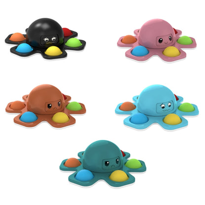 3 PCS Face-Changing Octopus Bubble Top Decompression Toy, Colour: Dark Green - Squeeze Toys by buy2fix | Online Shopping UK | buy2fix