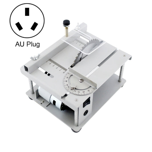 150W Miniature Precision Table Saw Mini Chainsaw Portable Woodworking Sliding Table Saw Multifunctional Cutting Machine, AU Plug - Electric Saws & Accessories by buy2fix | Online Shopping UK | buy2fix
