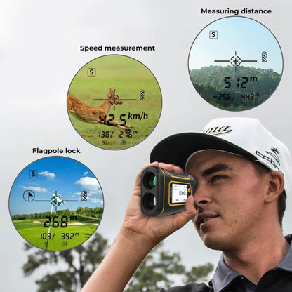 SNDWAY Rangefinder Instrument Outdoor Telescope Golf Measuring Instrument, Model: SW1500B 1500m - Laser Rangefinder by SNDWAY | Online Shopping UK | buy2fix