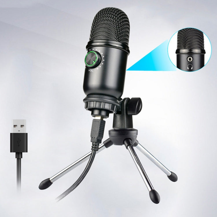 MVD-2 Condenser Microphone Computer USB Recording Desktop Microphone With Tripod - Consumer Electronics by buy2fix | Online Shopping UK | buy2fix