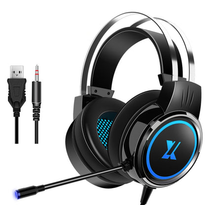 Heir Audio Head-Mounted Gaming Wired Headset With Microphone, Colour: X8 Mobile / Notebook Upgrade (Black) - Multimedia Headset by Heir Audio | Online Shopping UK | buy2fix