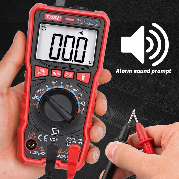 TASI Automatic Digital Multimeter(TA801C) - Digital Multimeter by TASI | Online Shopping UK | buy2fix