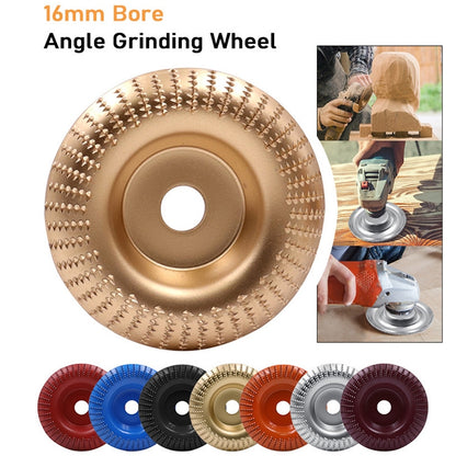 Woodworking Sanding Plastic Stab Discs Hard Round Grinding Wheels For Angle Grinders, Specification: 100mm Wine Red Curved - Abrasive Tools & Accessories by buy2fix | Online Shopping UK | buy2fix