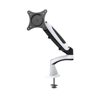 Gibbon Mounts Multifunctional Telescopic Rotating Lifting Monitor Stand, Color: GM112FG Perforation White - Computer & Networking by buy2fix | Online Shopping UK | buy2fix