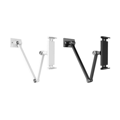 WS-2 Wall-Mounted Folding Telescopic Holder For Mobile Phone And Tablet(Black Gray) - Lazy Bracket by buy2fix | Online Shopping UK | buy2fix