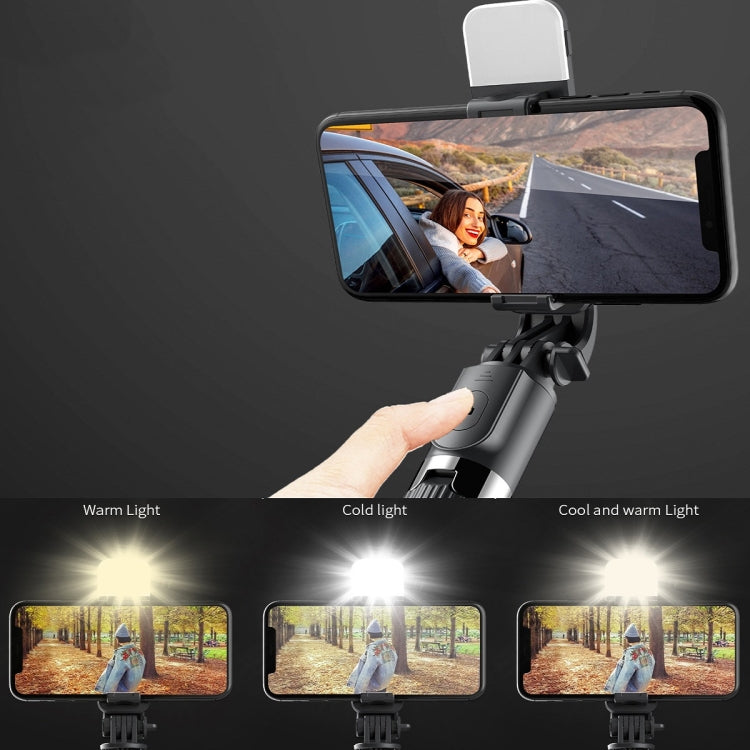 L03S Bluetooth Fill Light Tripod Integrated Selfie Stick(Black) - Consumer Electronics by buy2fix | Online Shopping UK | buy2fix