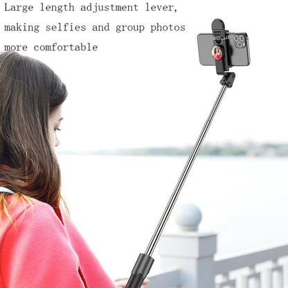 Mobile Phone Bluetooth Selfie Stick Live Bracket, Specification: K10 (White) - Consumer Electronics by buy2fix | Online Shopping UK | buy2fix