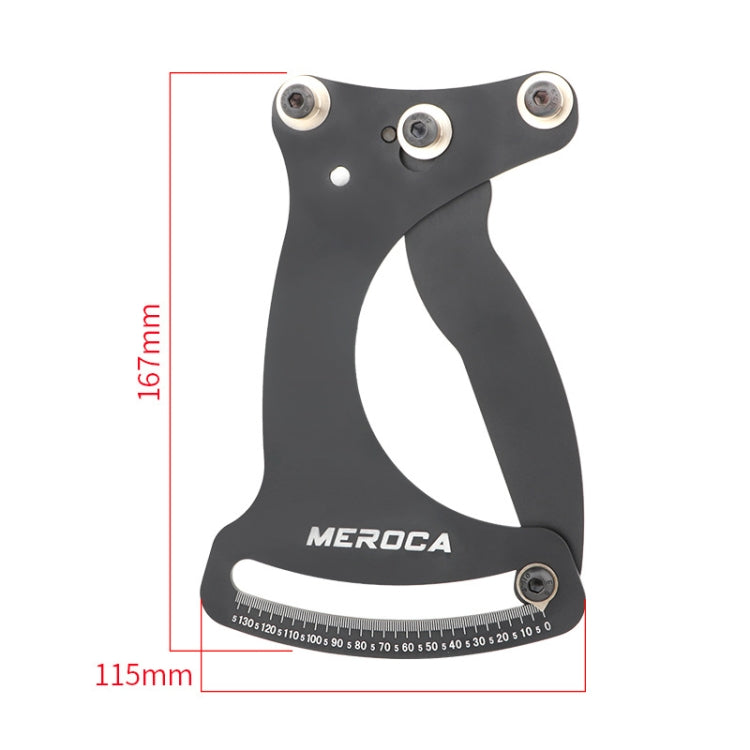 MEROCA Bicycle Ring Calibration Tool Spoke Tension Tube Wheel Set Steel Wire, Color: Colorful+Wrench - Outdoor & Sports by MEROCA | Online Shopping UK | buy2fix