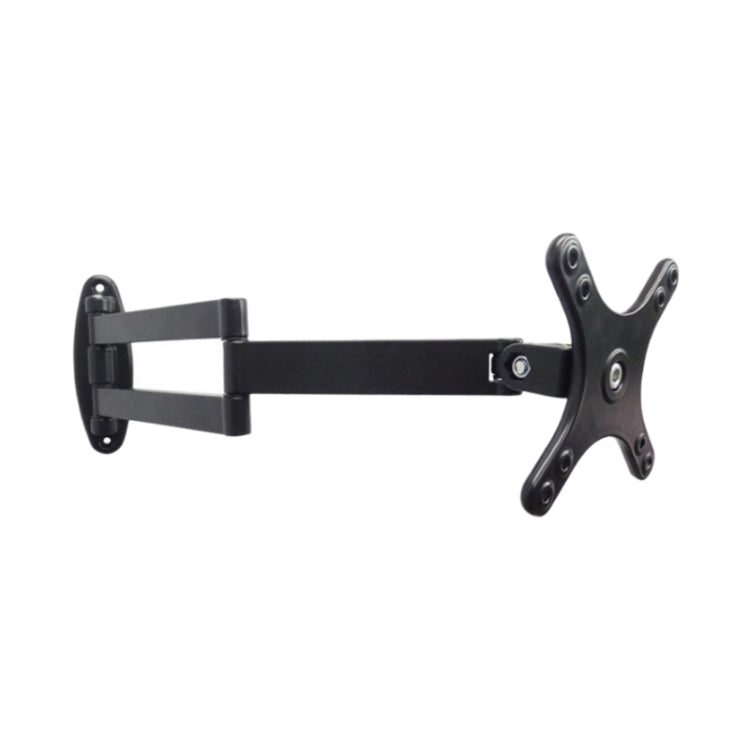 Computer LCD Monitor Wall Mounted Universal Swivel Bracket(Black) - Computer & Networking by buy2fix | Online Shopping UK | buy2fix