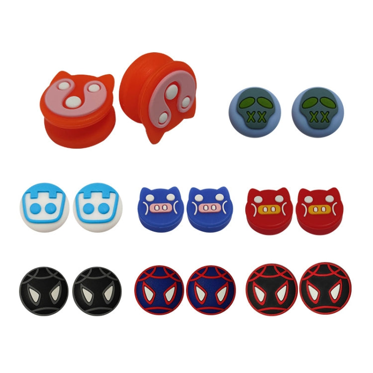 2 Sets ToyiLuya Rocker Protection Cap Left and Right Handle Silicone Caps for PS4/PS5(Set 8) - Cases by null | Online Shopping UK | buy2fix