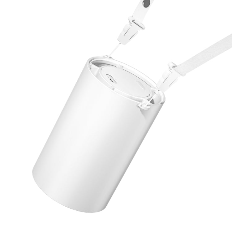 N1 Mini Portable USB Leafless Hanging Neck Fan(White) - Consumer Electronics by buy2fix | Online Shopping UK | buy2fix