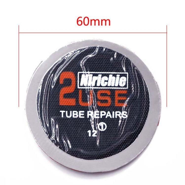 30 Tablets / Box  Nirichie 60mm Round Car Tire Repair Patch Tire Repair Cold Patch Film - In Car by buy2fix | Online Shopping UK | buy2fix