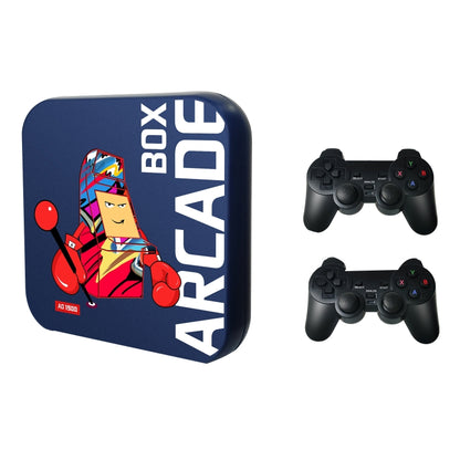 Arcade Box 64G Wireless Video Game Machine Box 4K HD Display For PS1/PSP/N64/DC, EU Plug - Pocket Console by buy2fix | Online Shopping UK | buy2fix