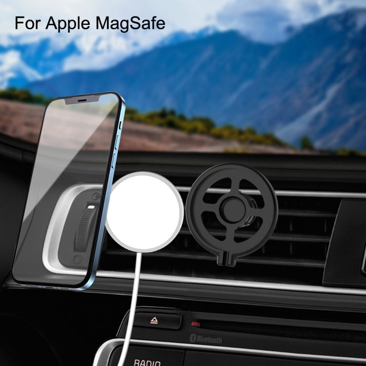 K74 Wireless Charging Stick Car 360 Degree Rotation Stand For Apple MagSafe - In Car by buy2fix | Online Shopping UK | buy2fix