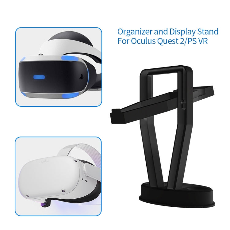 JYS-OC002 VR Bracket Desktop Storage Rack For Oculus Quest 2(Black) - Consumer Electronics by buy2fix | Online Shopping UK | buy2fix