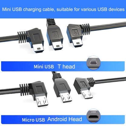 10PCS Driving Recorder Power Cord USB Car Charger Buck Line, Style: 3.5m+1A(Mini Straight Head) - In Car by buy2fix | Online Shopping UK | buy2fix