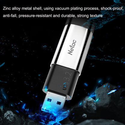 Netac US2 High-Speed Metal Capped Computer Car Mobile Solid State USB Flash Drives, Capacity: 256GB - USB Flash Drives by Netac | Online Shopping UK | buy2fix