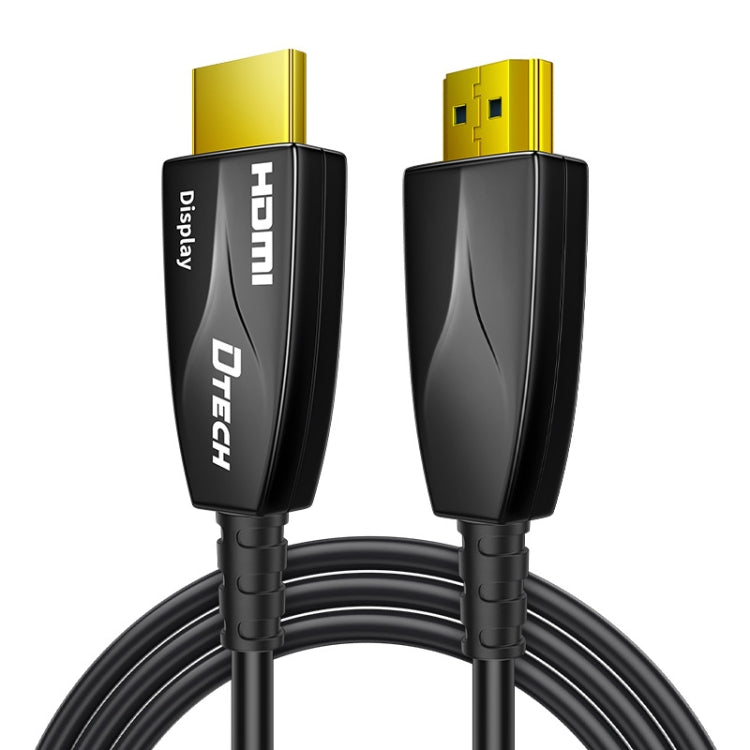 DTECH HDMI 2.0 Version Fiber Optical Line 4K 60Hz Large Screen TV Engineering Wiring, Length: 25m - Cable by DTECH | Online Shopping UK | buy2fix