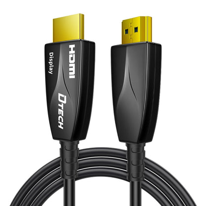 DTECH HDMI 2.0 Version Fiber Optical Line 4K 60Hz Large Screen TV Engineering Wiring, Length: 35m - Cable by DTECH | Online Shopping UK | buy2fix
