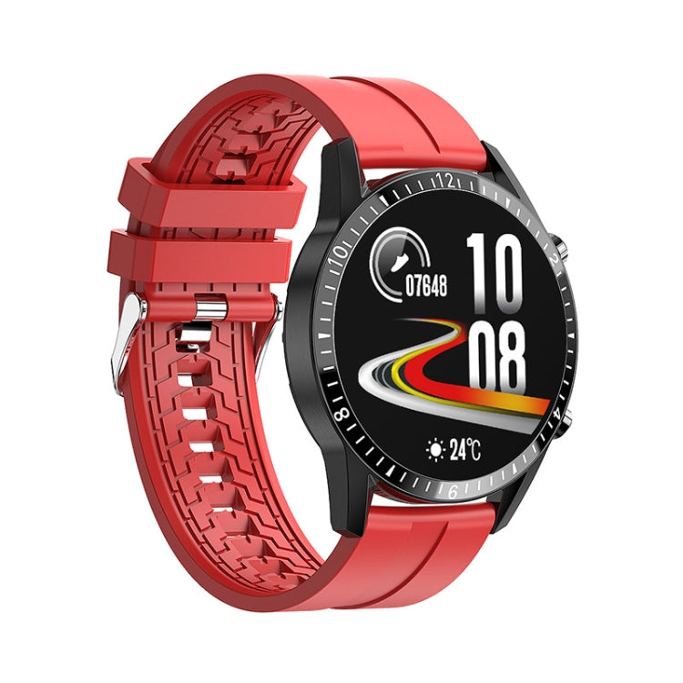 I9 1.3 Inch Heart Rate/Blood Pressure/Blood Oxygen Monitoring Watch, Color: Red - Smart Wear by buy2fix | Online Shopping UK | buy2fix