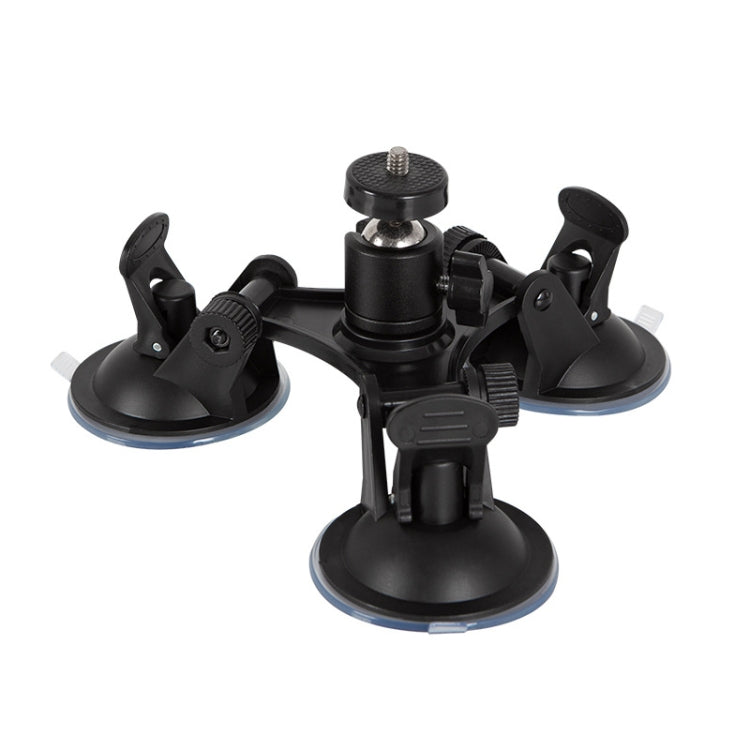 Car General Purpose Vehicle Bracket Suction Cup Fixed Glass Video Shooting Base, Shape: Suction Cup+PTZ - DJI & GoPro Accessories by buy2fix | Online Shopping UK | buy2fix