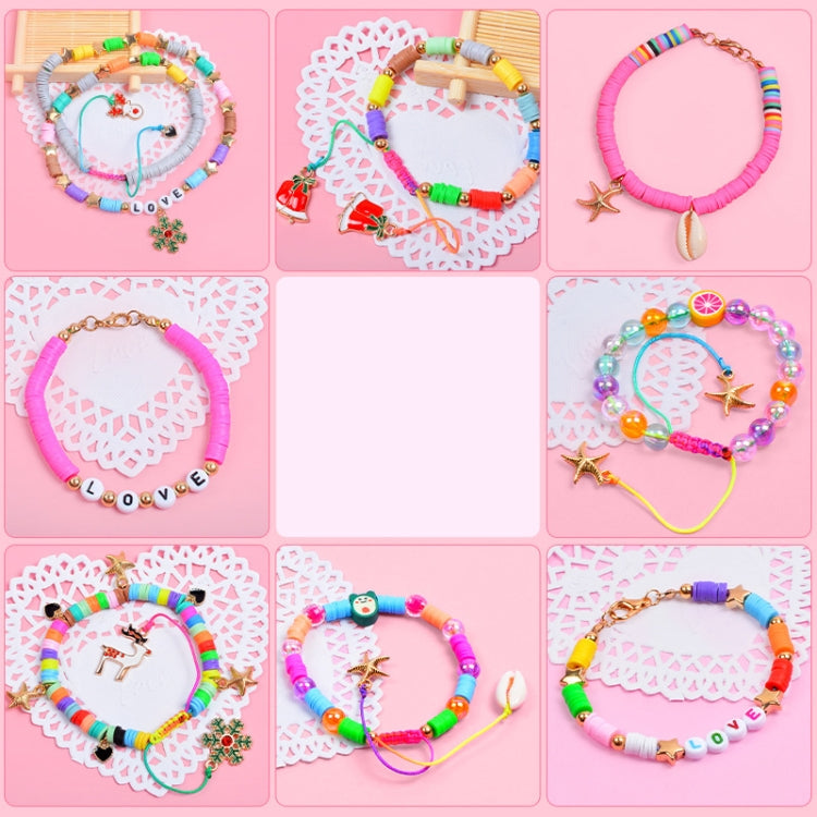 25 Grid 6mm Soft Ceramic Bead Flakes DIY Bracelet Necklace Making Materials - DIY Developmental Toys by buy2fix | Online Shopping UK | buy2fix