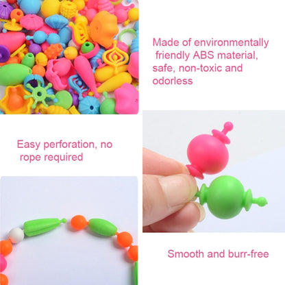 About 550pcs/box Beads Children Educational Toys DIY Handmade Beads(Boxed Blue) - DIY Developmental Toys by buy2fix | Online Shopping UK | buy2fix