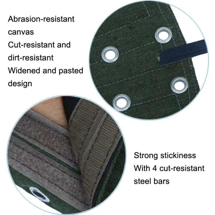 Cut-resistant Glass Arm Guard Sleeve Labor Protection, Size: One Size(Dark Green) - Workplace Safety Supplies by buy2fix | Online Shopping UK | buy2fix