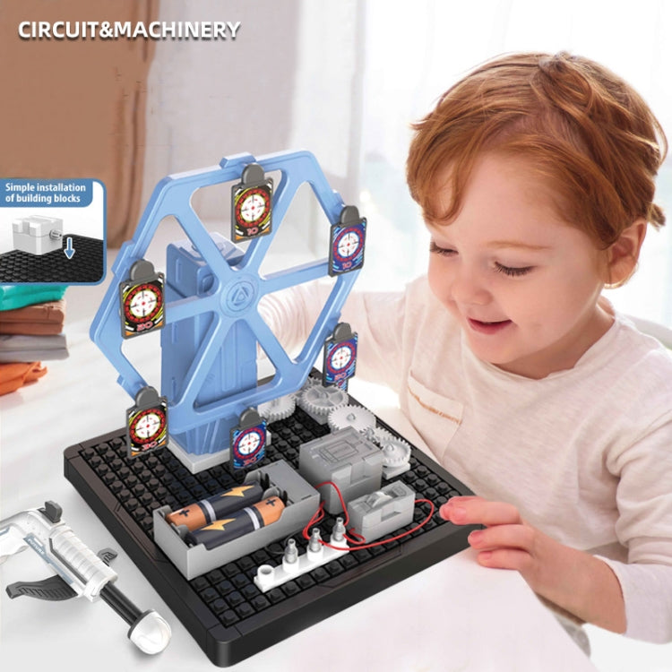Self-assembled DIY Electromagnetic Maze Toy Circuit Mechanical Toys(DL0103 Bow and Arrow) - DIY Developmental Toys by buy2fix | Online Shopping UK | buy2fix