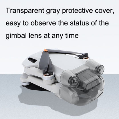 Sunnylife MM3-G445 For DJI Mini 3 Pro Frog Lens Cover Gimbal Protection Vision Sensor Cover(Transparent Gray) - DJI & GoPro Accessories by Sunnylife | Online Shopping UK | buy2fix