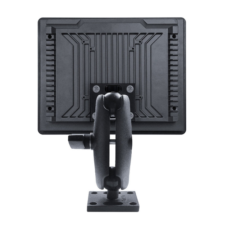 KZ06J Monitor Mount Tablet PC Aluminum Alloy Agricultural Machinery Bracket, Style: Ellipse+Link+Middle Square - Desktop Holder by buy2fix | Online Shopping UK | buy2fix