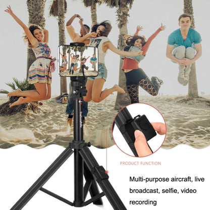 QingZhuangShiDai ZP100 Aluminum Alloy Floor Phone Stand Live Bluetooth Phone Selfie Stick - Consumer Electronics by Qingzhuangshidai | Online Shopping UK | buy2fix