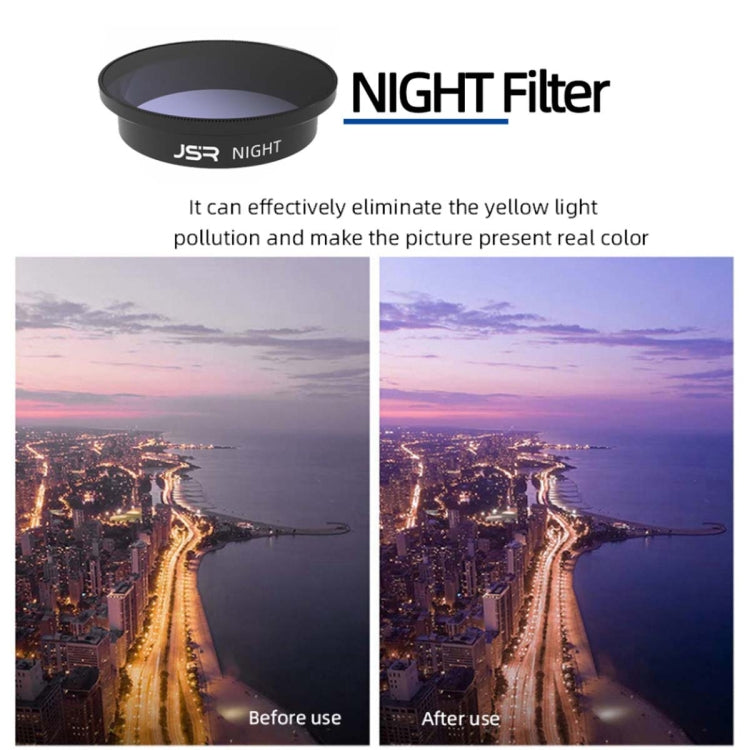 JSR  Drone Filter Lens Filter For DJI Avata,Style: Brushed Blue - Lens Filter by JSR | Online Shopping UK | buy2fix