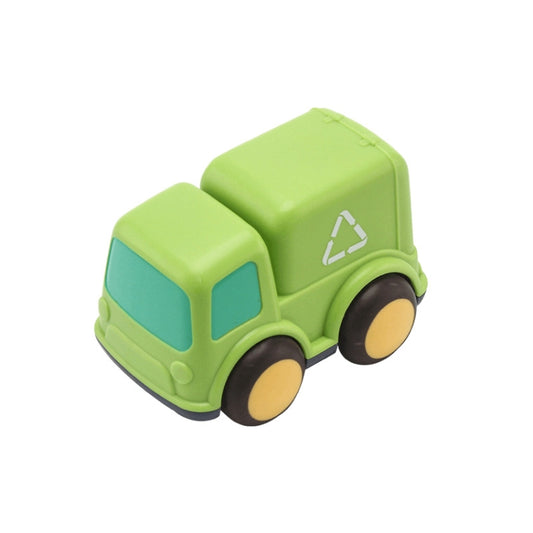 Children Cartoon Fell-Resistant Mini Inertial Pull Back Toy Car(Sanitation Vehicle) - Model Toys by buy2fix | Online Shopping UK | buy2fix